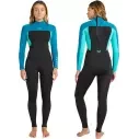 Muta da surf in neoprene Roxy Prologue+ BZ GBS Donna 4/3mm Baltic