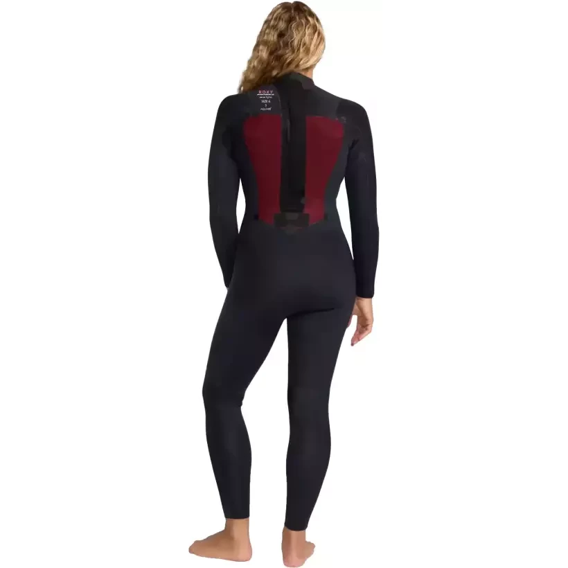 Fato de Neoprene Roxy Prologue+ BZ GBS Mulher 4/3mm Preto