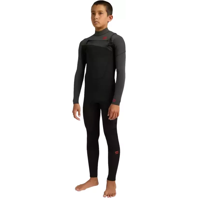 Combinaison néoprène Billabong Absolute Core Boys 4/3mm CZ Tar Black