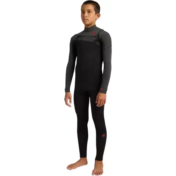 Fato de Neoprene Billabong Absolute Core Boys 4/3mm CZ Tar Black
