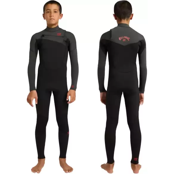 Muta in neoprene Billabong Absolute Core Boys 4/3mm CZ Tar Black