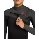 Fato de Neoprene Billabong Absolute Core Boys 4/3mm CZ Tar Black