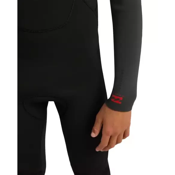 Billabong Absolute Core Boys 4/3mm CZ Tar Black Wetsuit