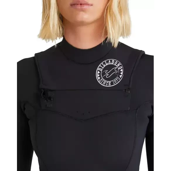 Billabong Salty Dayz Natural 4/3mm Black Wetsuit