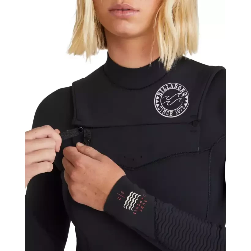 Fato de neoprene Billabong Salty Dayz Natural 4/3mm Black