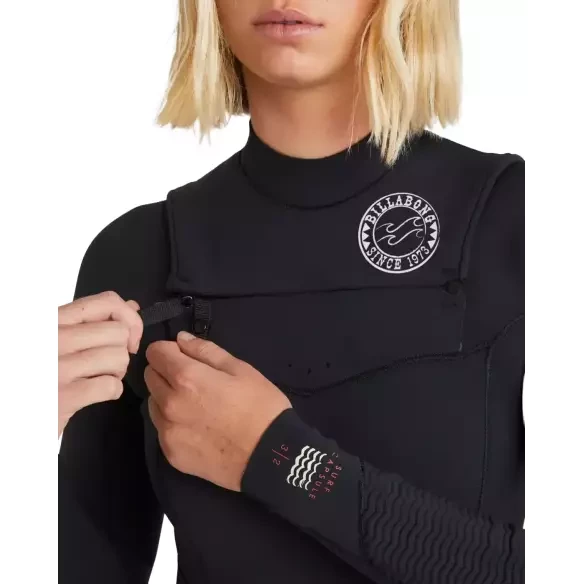 Combinaison en néoprène Billabong Salty Dayz Natural 4/3mm Noir