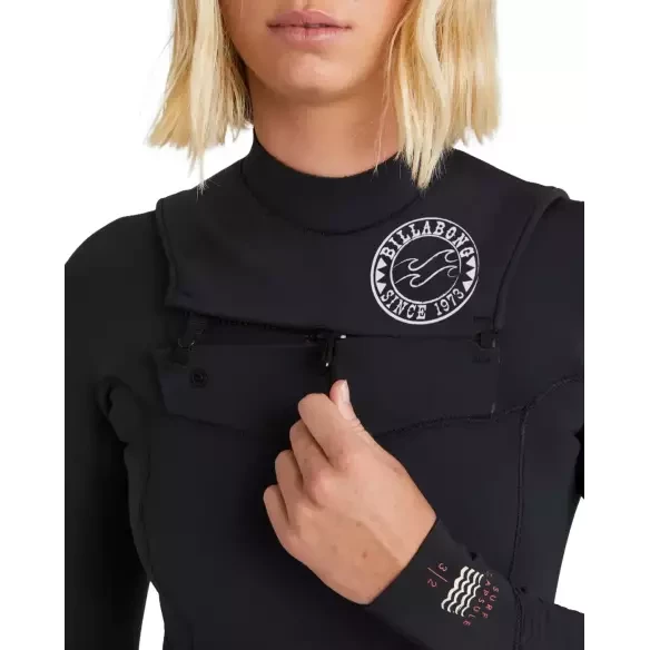 Billabong Salty Dayz Natural 4/3mm Black Wetsuit