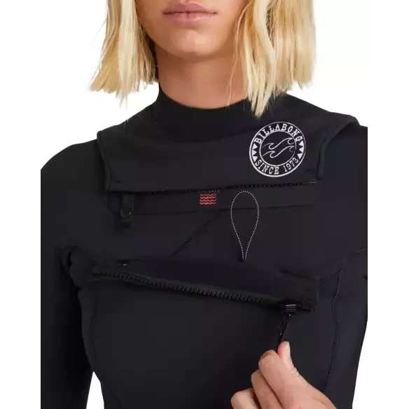Billabong Salty Dayz Natural 4/3mm Black Wetsuit
