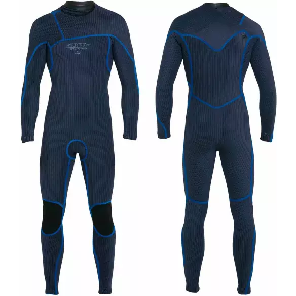 Neopreen O´Neill Hyperfreak 4/3mm + Tempered Steel/Twilight Blue