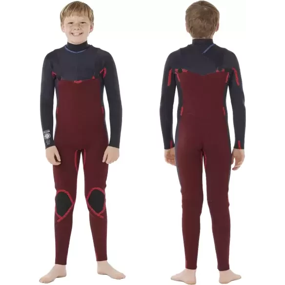 Traje Rip Curl Dawn Patrol 4/3mm Junior CZ Black/Blue