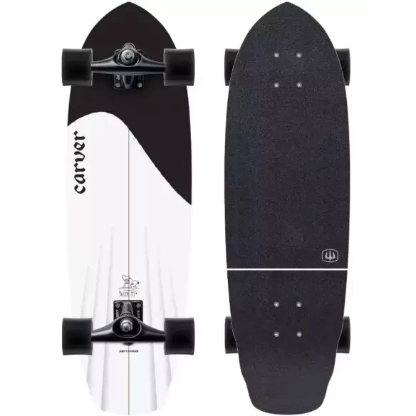 Carver Black Tip 32.25'' C7 Surfskate