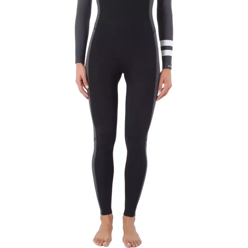 Muta in Neoprene Hurley Advant 4/3mm Donna Nera