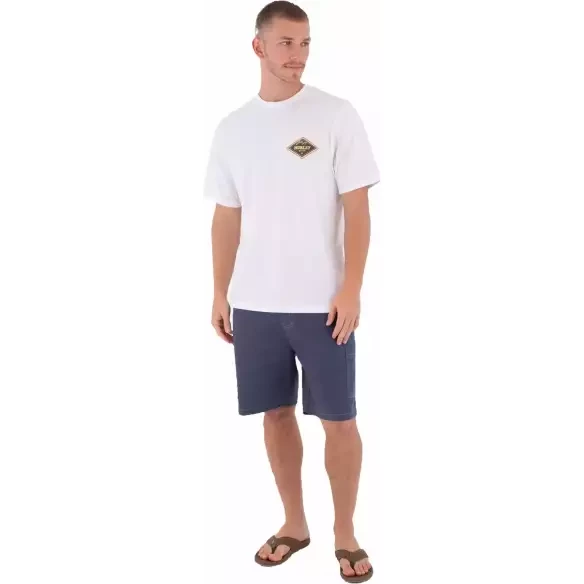 Camiseta Hurley Printing Press Samp White
