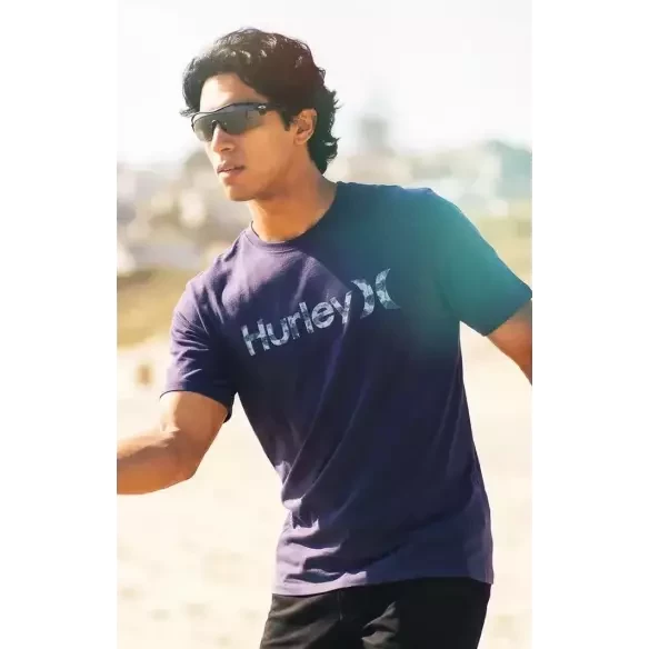 Hurley T-Shirt Printing Press Money Blue