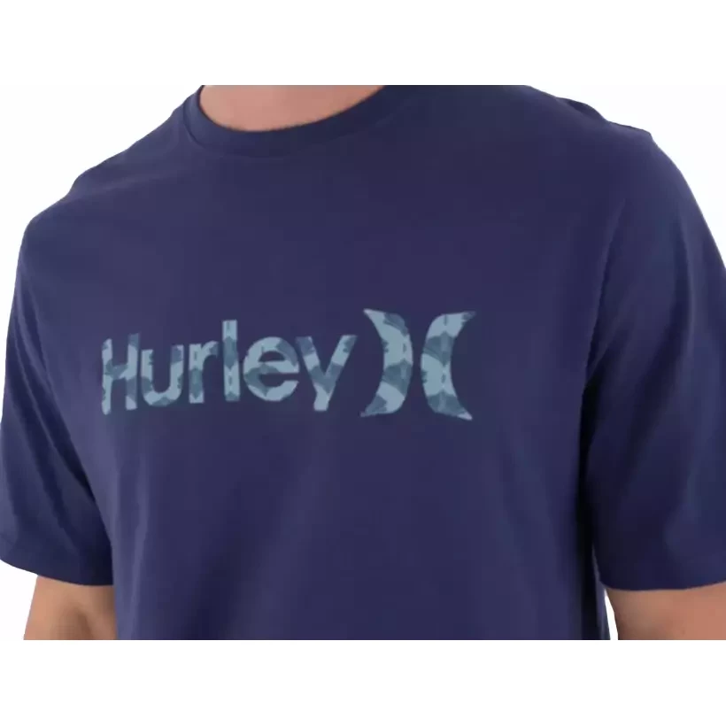 Camiseta Hurley Printing Press Money Blue