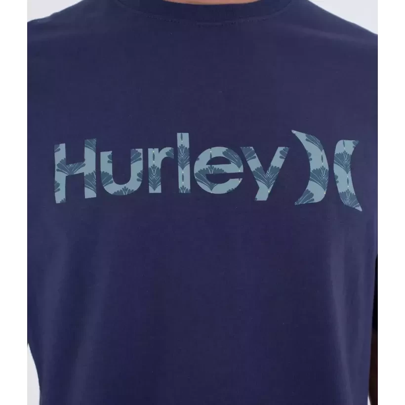 Camiseta Hurley Printing Press Money Blue