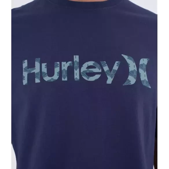 Hurley T-shirt Printing Press Money Blauw