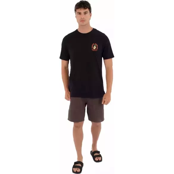 Hurley T‑Shirt Printing Press Berjim Schwarz