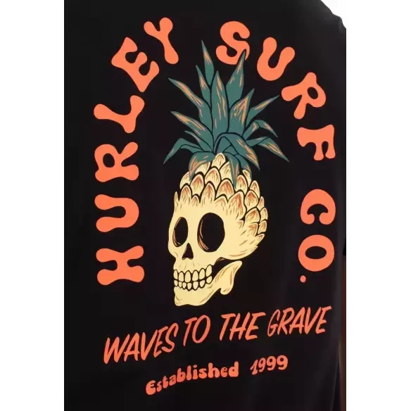 Camiseta Hurley Printing Press Berjim Black
