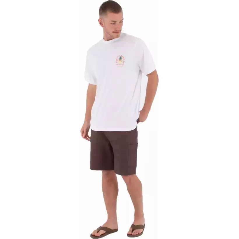 Hurley T-Shirt Printing Press Berjim White