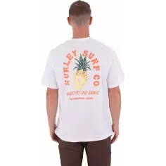 T-shirt Hurley Printing Press Berjim Blanc 2