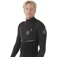 Rip Curl E-Bomb 5/3mm Chest-Zip Neoprenanzug Schwarz 2