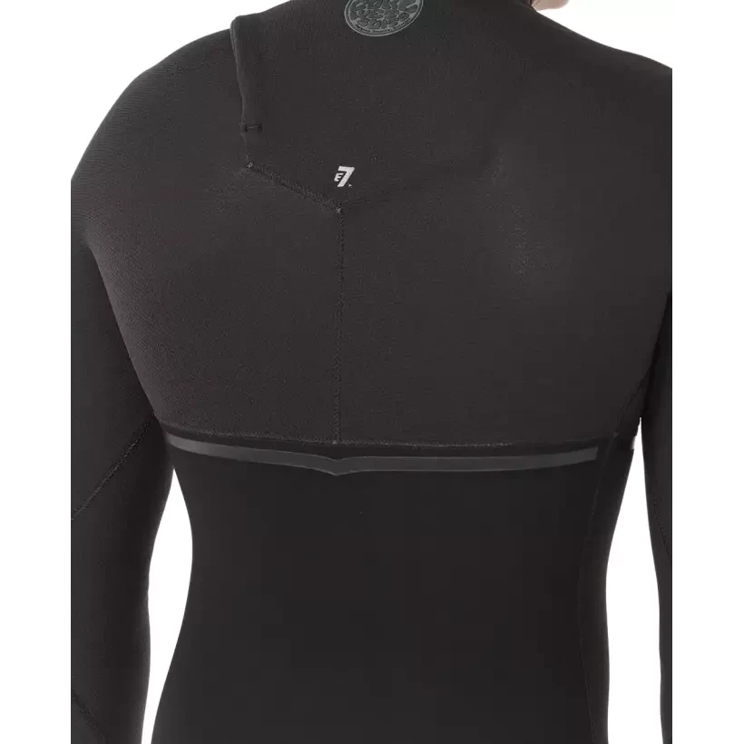 Rip Curl E-Bomb 5/3mm Chest-Zip Wetsuit Black