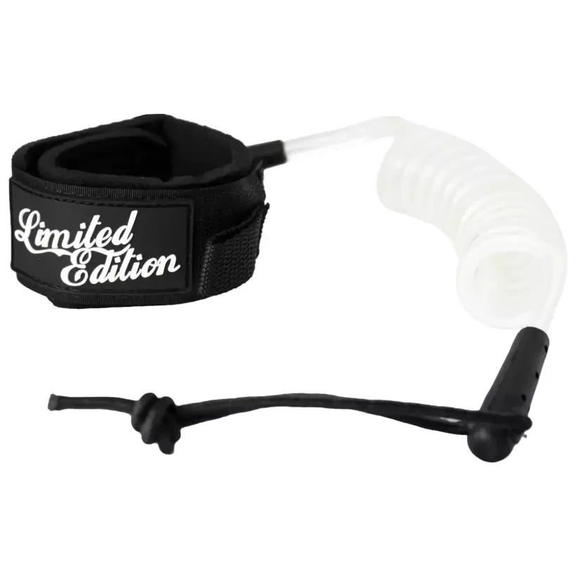 Leash de bodyboard Limited Edition Basic wirst Clear