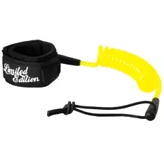 Leash de bodyboard Limited Edition Basic wirst Yellow