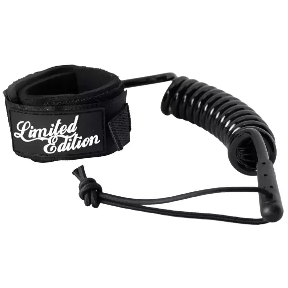 Limited Edition Basic wirst Bodyboard leash Black