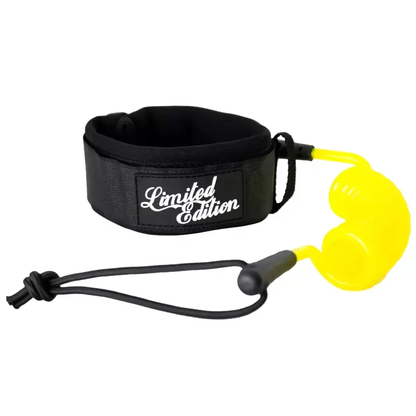 Limited Edition biceps Bodyboard leash Yellow