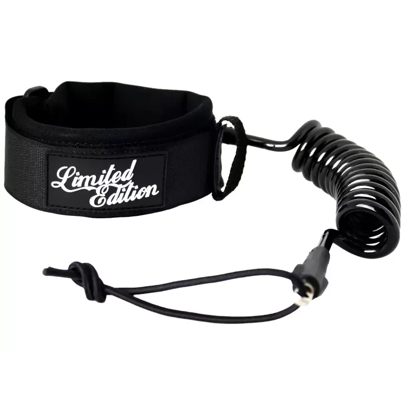 Leash bodyboard Limited Edition Pro biceps Black