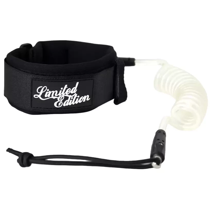 Leash de bodyboard Limited Edition Pro bicep Clear