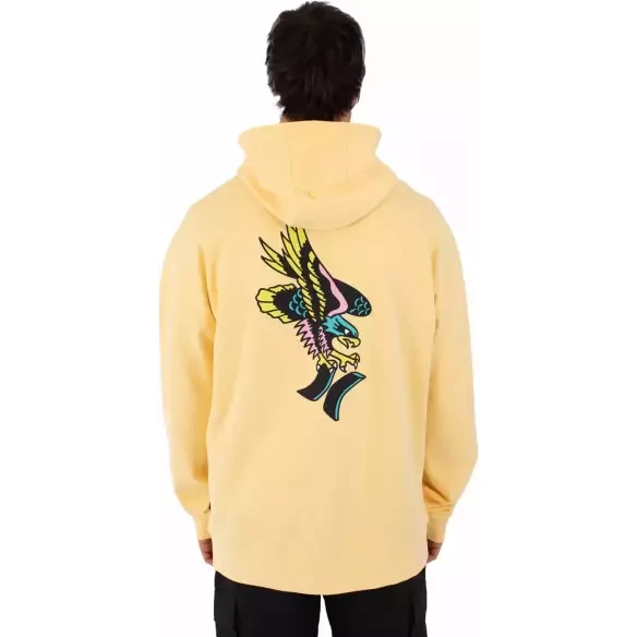 Moletom Hurley com capuz Etam Yellow