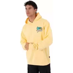 Moletom Hurley com capuz Etam Yellow