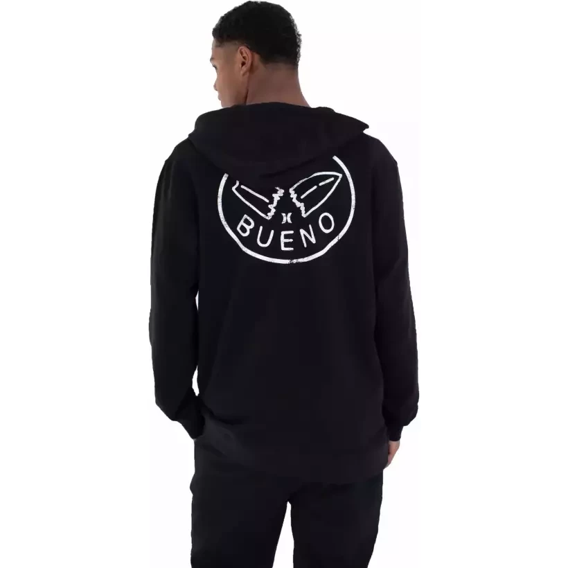 Moletom Hurley com capuz Sider Zip Black