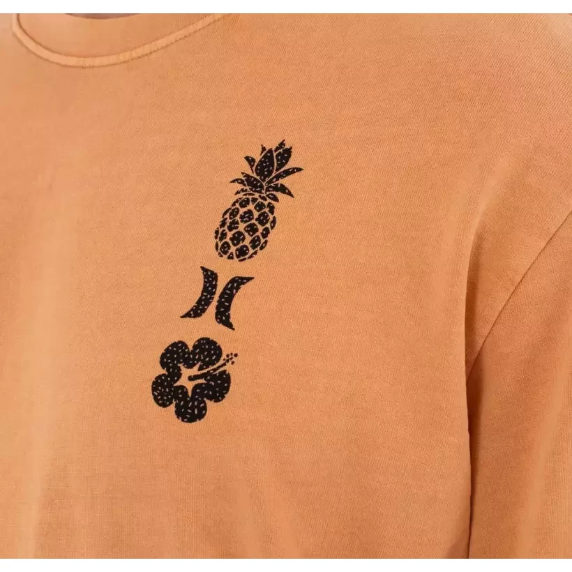 Sweat-shirt Hurley Sider Crew Citrus Blaze