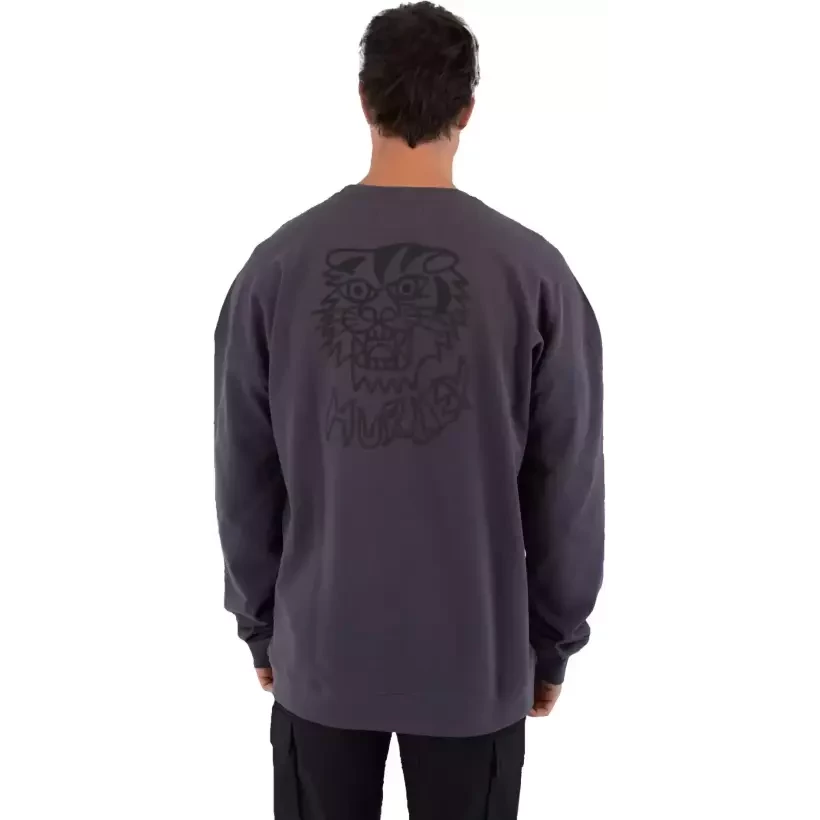 Sweater Hurley Etam Crew Donker Steengrijs