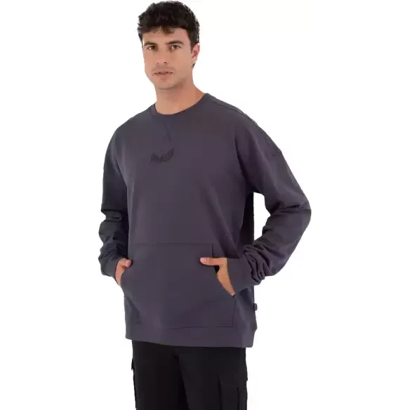 Moletom Hurley Etam Crew Cinza Dark Stone