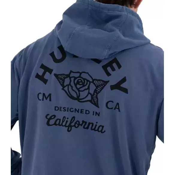 Sudadera Hurley con capucha Sider Zip Blue