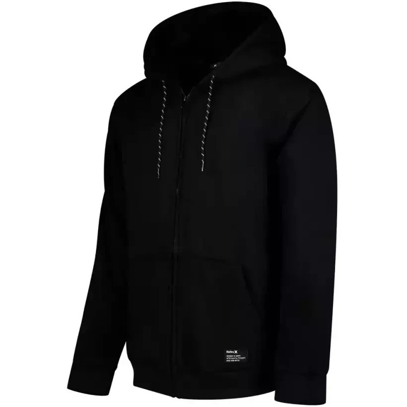 Sweat à capuche zippé Hurley Alps 2.0 Noir
