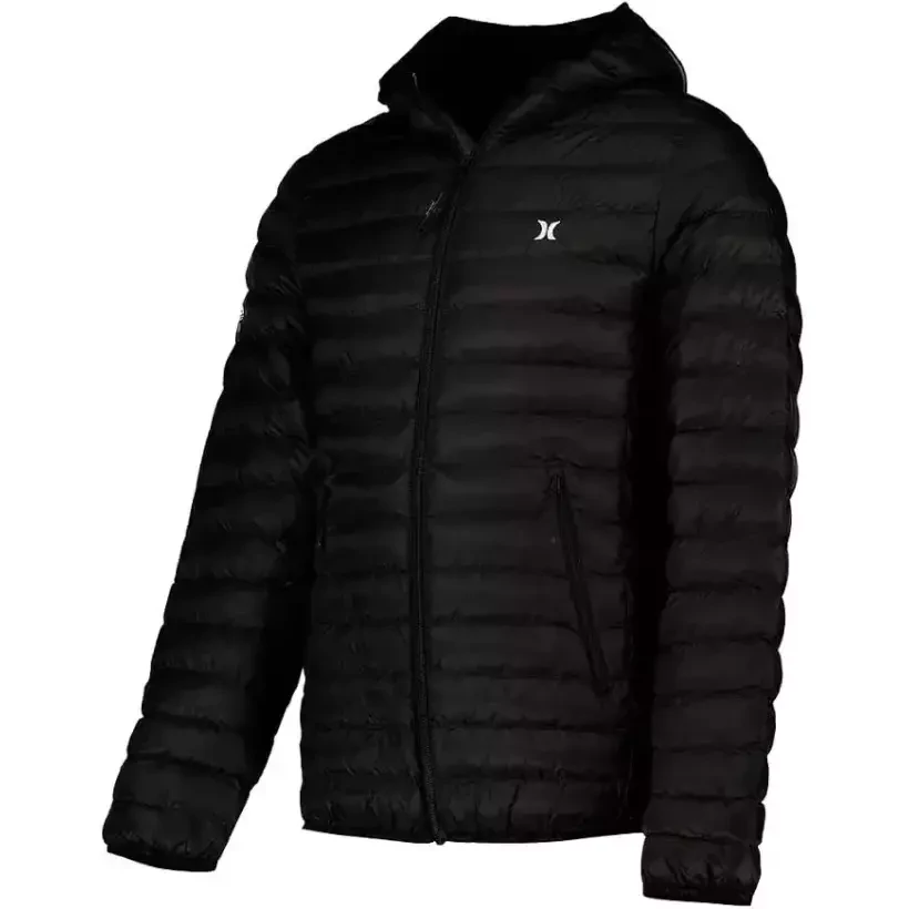 Cappotto Hurley Campbell Puffer Black