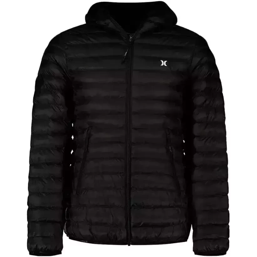 Cappotto Hurley Campbell Puffer Black