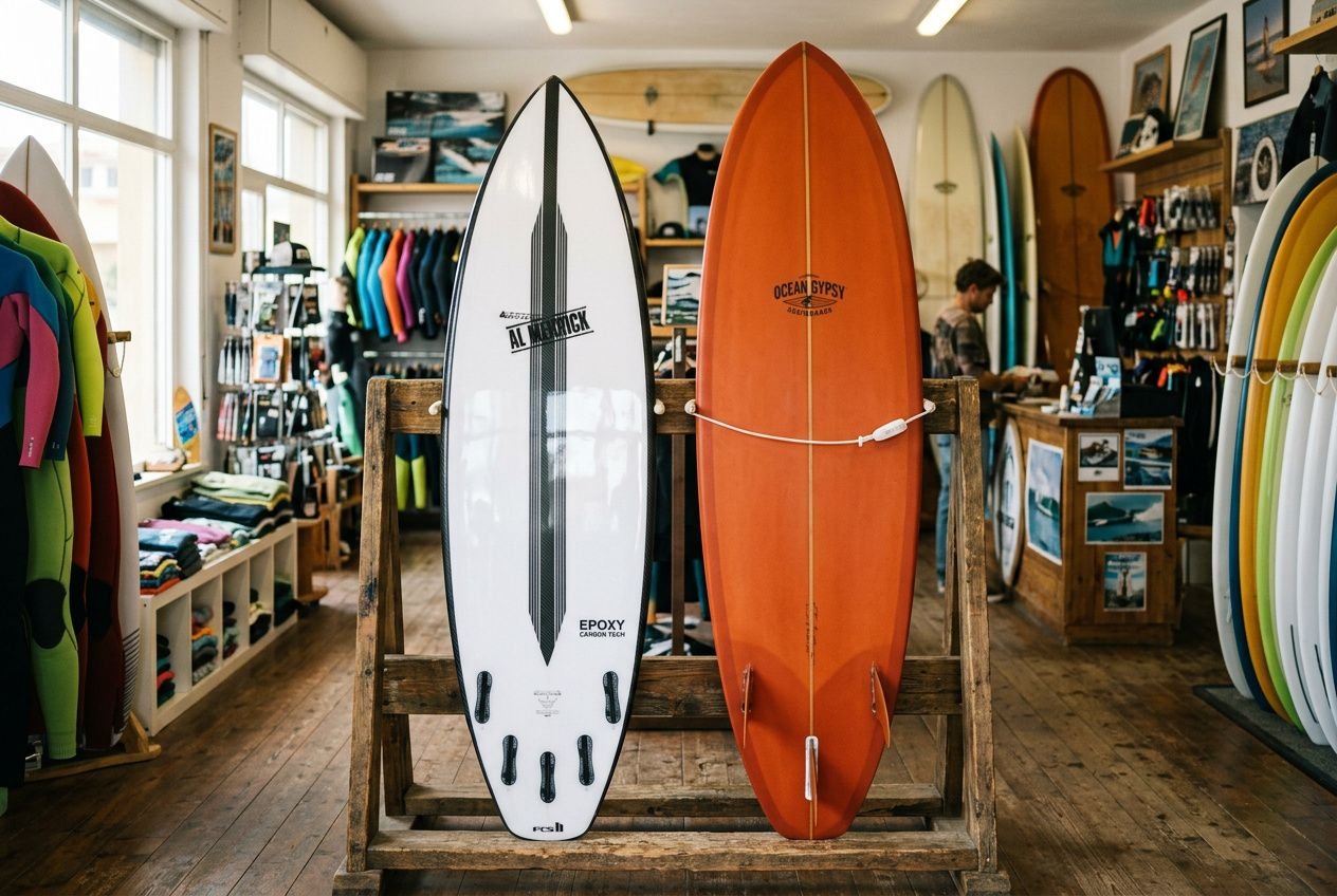 Tavola surf epoxy vs poliestere: quale scegliere?