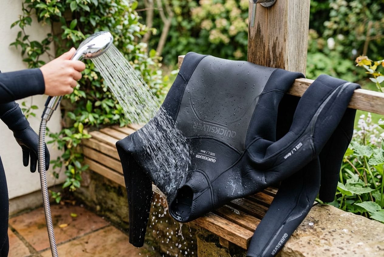 How to take care of wetsuits at home: wash, clean and store