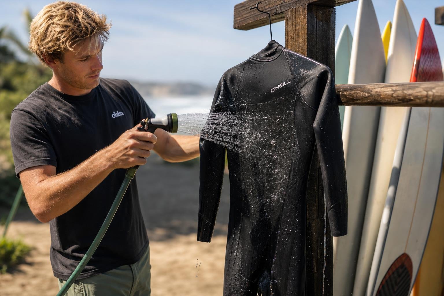 Cómo cuidar un traje de neopreno: guía completa de surf