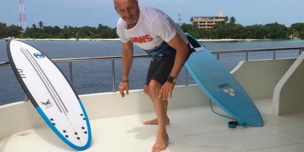 Como hacer el take off o levantarse sobre una tabla de surf