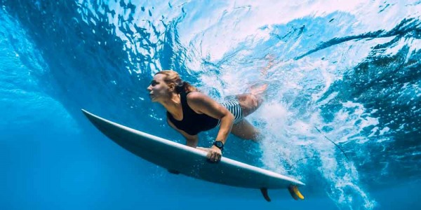 Leer hoe te surfen: de duck dive
